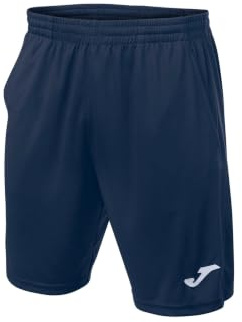 Joma - Athletic Short for Men Drive - YXL - Dry Fit with Drawstring and Pocket - Navy Blue