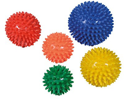 Pflegehome24® Igelball 5er-Set Igel-Ball Noppenball Massageball