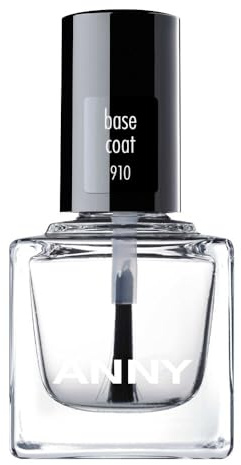 ANNY Base Coat, Schützender Basislack | Für eine lange Haltbarkeit, Schutz der Nägel vor Verfärbungen, 15ml