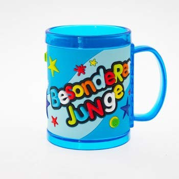 H&H 03873010002 Kinderbecher - Namensbecher, Kunststoff, Mehrfarbig