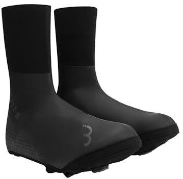 BBB Cycling Fahrrad Überschuhe für Herren und Damen wasserdichte Schuhüberzieher für Rennrad Regenschutz Thermo Ultrawear Zipperless BWS-25