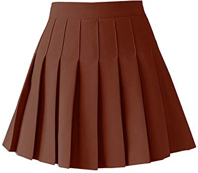 TONCHENGSD Damen Plissierter Minirock Plissierter Minirock