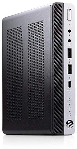 HP EliteDesk 800 G3 65W DM Mini PC (i5 7500 Quad Core 3.4GHz, 8GB, 256GB SSD SATA, Graphics 630) Win 10 (Generalüberholt)