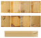 Briefpapier und Umschläge Set, 48 Stück Vintage Schreibpapier, Kraftpapier Schreibpapier, 8 Stile, mit 24 Umschlägen aus Kraftpapier, für Hochzeiten, Einladungen, Grußkarten, Rafting (24 x 14,5 cm)