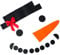 VALINK Décorations de Noël pour garage, décorations de porte de Noël, autocollants de décoration de Noël bonhomme de neige pour porte de garage