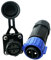 Trolling Motor Stecker Buchse Set, Marine Boot DC Power Connector 12/24/36/48 Volt Wasserdicht für Trolling Motor/Down Rigger/Angelrolle