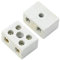 PATIKIL 2 Vie 30A Ceramica Terminale block, 2pz Alta Temperatura Porcellana Ceramica Connettori per Elettrico Filo Cavo