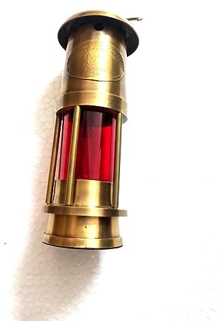 Ganga Nautical Lampe Messing Minor Öllampe Antik Schiffslaterne Maritim Bootslicht