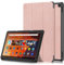 YIIWAY Compatible con Funda Amazon Fire HD 10 10.1 (2023), Oro Rosa Slim Tableta Case Cover con Auto Sueño/Estela Función y Stand Función YW55403