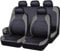 Car Leather Seat Cover Sets for Dacia Duster 2.Gen 1.Gen HM HS 2010-2014 2015 2016 2017 2018 2019 2020 2021 2022 2023 2024, 9pcs Set Auto Four Seasons Seat Universal Full Set Interior,C