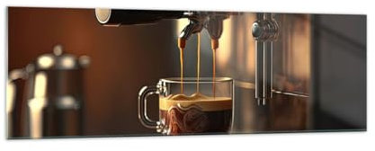 ARTTOR Bilder auf Glas 160x50cm Wandbild Glasdruck Küche - 5745