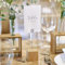 Ginger Ray Wooden Block Cubes Card Holders for Table Numbers or Photos Wedding Table Decoration - 4 Pack
