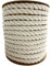 5Meter 10mm Baumwollseil Weiß Baumwollkordel Baumwollseile Baumwoll Seil Baumwollgarn Tau Makramee Garn Baumwollschnur Dekorationen Garten Handlauf