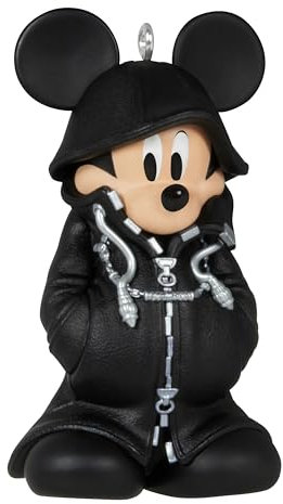 Hallmark Keepsake Adorno de Navidad 2024, Disney Kingdom Hearts 2 King Mickey, Regalos para fanáticos de Disney