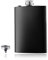 Hip Flask 8 oz, 2 PCS Hip Flasks for Men, Stainless Steel Flagon, Comes with Alcohol Flask Funnel, for Climbing Camping Barbecue Bar Party Drinker, Black, for Men Women