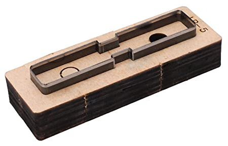 Leder-Stanzformen, Leder-Lochstanzer für Gürtel, Lederwerkzeuge für Lederarbeiten, Stanzen, Stanzen, Stanzform, Leder, Metall, Stanzform für Tasche, Gürtel, Geldbörse, Leder (LR-5)