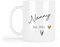 UNIQUEPGIFTS Nanny Gift, New Nan Mug Established 2025, Grandparent Gift, Christmas, Birthday, Mothers Day Present 11 Oz White Mug