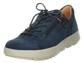 Think! Damen COMODA chromfrei gegerbte nachhaltige Halbschuhe, Notte 8000