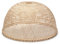 ValueLights | Natural Bamboo Dome Lampshade Handmade Easy Fit Pendant Ceiling Light Shade LED Bulb Included | Shades & Home Improvements Essential | 400mm Shade Width