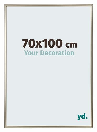 yd. Your Decoration - Puzzlerahmen 70x100 cm - Champagner - Puzzlerahmen 1500-2000 Teile - Kunststoff Bilderrahmen - Annecy