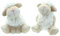 FRANK FLECHTWAREN Figur Schaf, 2er Set, Terracotta, Wolle Maße: Höhe 10 cm