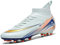 BLBK Crampon Foot Homme pour Homme - Unisexe - pour l'extérieur et Les Jeunes - Gazon synthétique - Entraînement en Plein air - Chaussures de Football Professionnelles, Vert Clair AGS, 33 EU