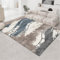 RUGMRZ Flickenteppich Waschbar 80X120Cm Deko Tisch Wohnzimmer Teppich 4 Rutsch Stopp Antirutsch Für Crystal Samt Retro Abstrakte Schmutzabweisende Multi-Color
