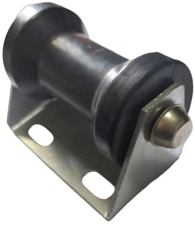 Boat Trailer Bracket – Galvanized Keel Roller Assembly | Stationary V Support Kit | Heavy Duty Marine Hardware | Durablle Hull Guide Wheel | Boating Accessory for Loading Dock Ramp Use