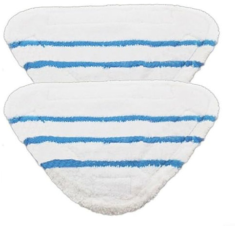 Fauhapyway For Goodmans Microfiber For Steam Mop Pads Replacement With Scrubbing Strips For 10-In-1 For Steam Cleaner For Steam Mop Pads 2 Pack