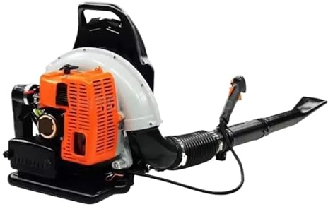 AMRTTWY Blower fan, Air Blower Leaf Vacuum Cleaner Backpack Snow High Power For Parks Deciduous Roads Dust Removal Wind Fire Extinguisher