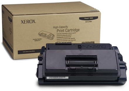 Xerox Original Phaser 3600 Schwarz mit hoher Kapazität Tonerpatrone (14,000 Seiten) - 106R01371
