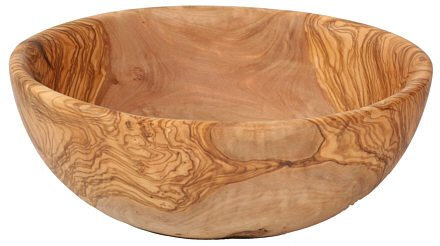 Ensaladera (madera de olivo, diámetro: 24-25 cm)