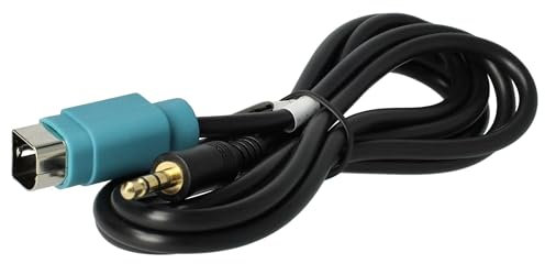 vhbw Cavo AUX Line-In adattatore per autoradio compatibile con tutti i dispositivi full-Speed dal 2009 - USB