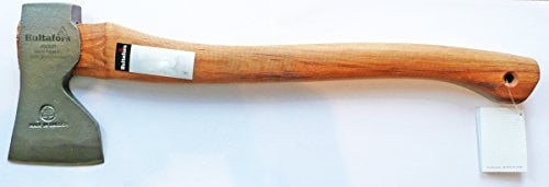 Handgeschmiedetes Beil SY SV 510mm aus Schmiedeeisen I Hultafors I Geschmiedet in Schweden I 1340g Premium Zimmermannsbeil mit Hickory Holzstiel I Nachschleifbar I 840326