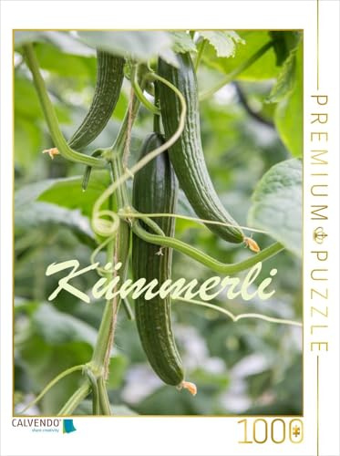 CALVENDO Puzzle Meefränggisch: Kümmerli - Übersetzung: Gurken | 1000 Teile Lege-Größe 48 x 64 cm Foto-Puzzle für glückliche Stunden