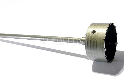 FRESA A TAZZA MM 160 CAROTATRICE CON ASTA SDS MAX 650 MM CEMENTO MURO MATTONI