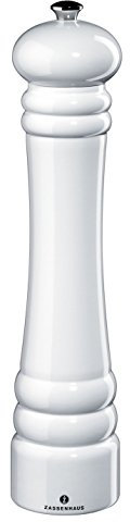 Zassenhaus Berlin Pfeffermühle, Holz, Multicolore - Blanc (Weiss/Glänzend), 30 cm