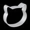 sourcingmap® Silber Cartoon Katze-Kopf Kuchen Plätzchenform Gebäckform Ausstechform Model de