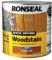 Ronseal QDWSNO25L 2.5 Litre Satin Finish Quick Dry Woodstain - Natural Oak