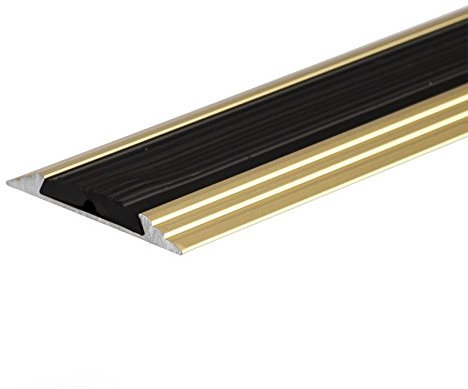 ANODISED Aluminium Anti Non Slip Door Floor BAR Edge Trim Threshold Profile 930mm x 50mm A10 Gold