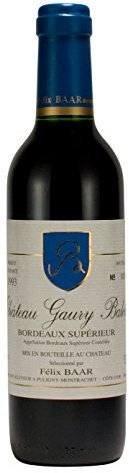 Bordeaux Supérieur 1993 - Erlesener französischer Merlot Blend Jahrgangswein - Rot, Trocken, Frankreich - Kleine Flasche (375ml)