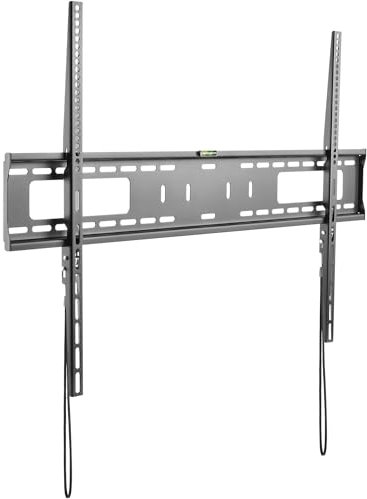 StarTech.com Support mural universel pour TV - Fixe - Téléviseurs de 60 à 100 - Faible encombrement - Acier (FPWFXB1)