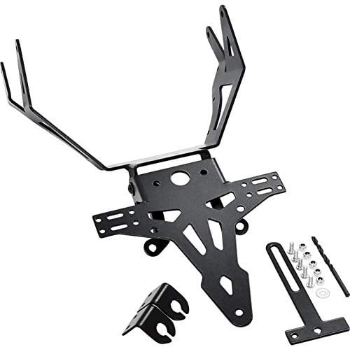 Hashiru Motorrad-Kennzeichenhalter Kennzeichenhalter für Honda CBR 600/1000 RR PC37/SC57, Unisex, Sportler, Ganzjährig, Stahl, schwarz