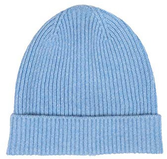 Zwillingsherz Grobstrick Mütze aus 100% Kaschmir - Hochwertige Unisex Strickmütze Uni Wintermütze schlicht für Damen Jungen Mädchen – Hat - One Size – Cashmere warm & weich -Frühjahr Herbst & Winter