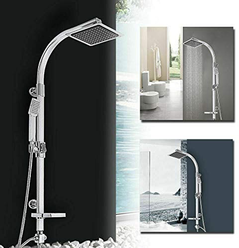 Sistema de ducha de lluvia, set de ducha de lluvia, de acero inoxidable, sistema de ducha con sin termostato.