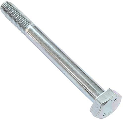 AERZETIX - C47532 - Lot de 20 pièce - Boulons M10x100 à filetage partiel - à tête Hexagonale - Ø10x100mm - DIN 931 - Classe 8.8 - en Acier Zingué - Bricolage - Outillage d'assemblage/Quincaillerie