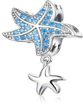 G 91 Charm Étoiles de Mer, Argent 925, Compatible avec Bracelet Pandora