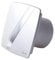 Awenta Kleinraumventilator Wandventilator System Silent Linea Silber 100 T mit Nachlauf