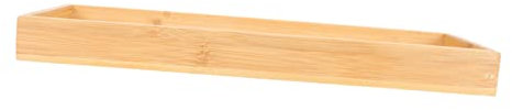 Cabilock Bandeja De Madera para Baño Japonés Organizador Natural para Cosméticos y Accesorios Soporte para Toallas y Decoración para Baños y Tocadores