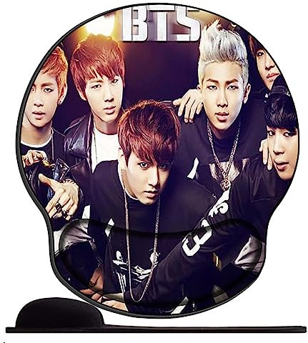 Gel Mauspad ergonomische Handgelenkauflage Boy BTS Sty79 Office Komfort Mousepad Handgelenkpolster Handauflage Gelkissen Gelpolster für Computer Laptop Notebook
